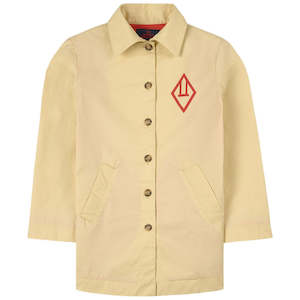 Lion Kids Jacket Khaki Logo