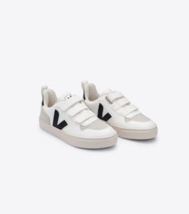 V-10 VELCRO CWL WHITE BLACK