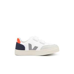 Veja Small V-12 Velcro Chromefree Leather