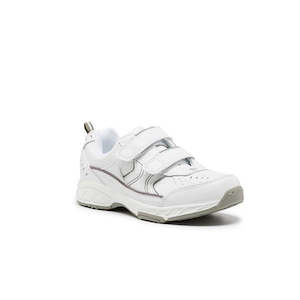 clarks ventura in white/silver