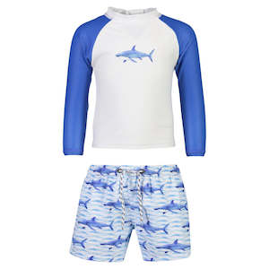 School of Sharks Baby LS set