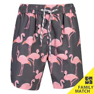 Infant clothing: Flamingo Social Boardies