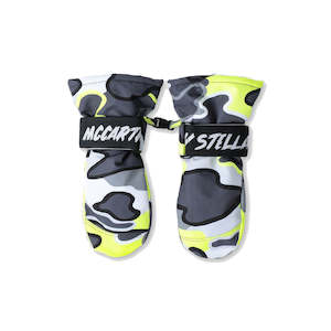 Infant clothing: Fluro Camo Ski Gloves