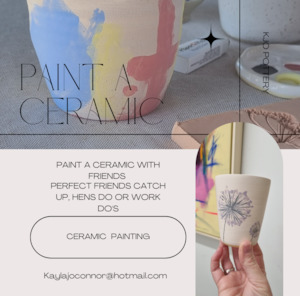 Paint A Ceramic Tumbler