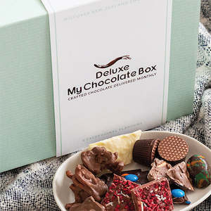 Chocolate: Deluxe My Chocolate Box - 3 Month Subscription Package ($50 Per Box)