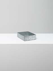 Galvanised Card Box, Fog Linen