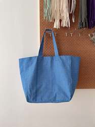 SECOND, Reversible Cotton Tote Bag, by MiiThaaii