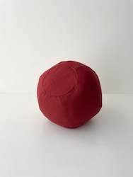 SECOND, Globe Cushion, Red Wine Cotton