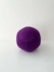 SECOND Globe Cushion, Iris Purple