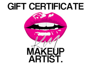 KM Makeup Artist Gift Certificate