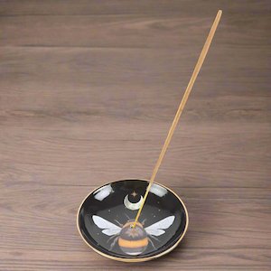 Luna Bee Incense Plate Holder