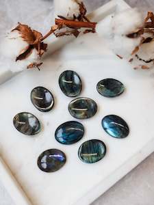 Worry Stones: Labradorite Crystal Worry Stone