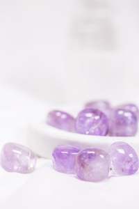 Amethyst Crystal Tumble Stone