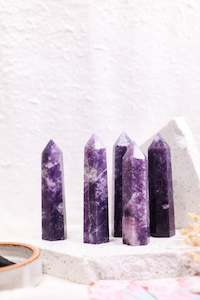 Lepidolite Crystal Polished Point