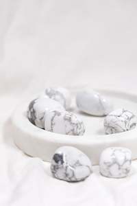 Howlite Crystal Tumble Stone