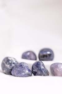 Iolite Crystal Tumble Stone