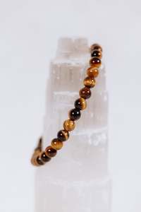 For Abundance Manifestation: Tiger's Eye Crystal Bracelet