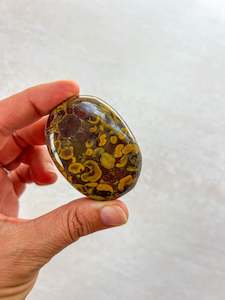 Rainforest Jasper Palm #1 | A Stone of Growth & Renewal