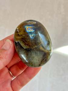 Labradorite Palm Stone 1 | The Stone of Magic & Transformation