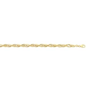 Jewellery: Gold Silver Filled Bracelet