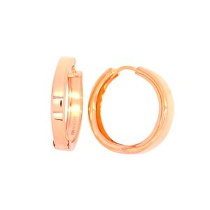 Rose Gold Hoops