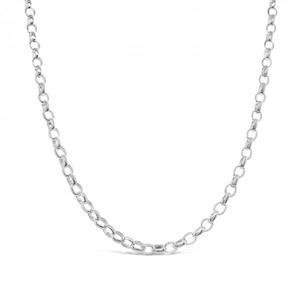 Silver 50cm BO2 Belcher Chain