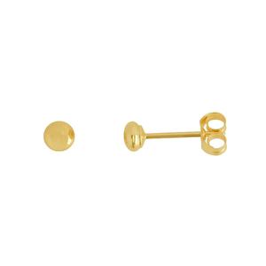 Gold 9ct Flat Ball Studs