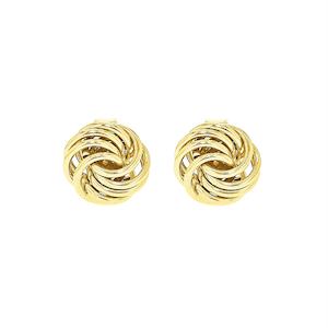 9ct Gold Knot stud Earrings