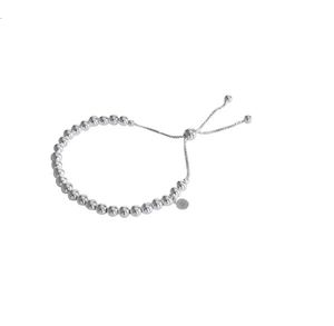 SS Adjustable Ball Braclet