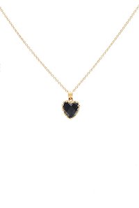 Stolen Girlfriends Club Gold Plated Onyx Love Claw Necklace