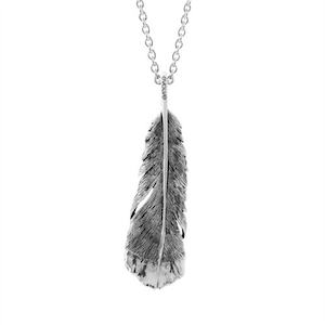 Evolve Sterling Silver Evolve Huia Pendant and Chain