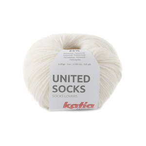 Craft material and supply: Katia United Socks 25g