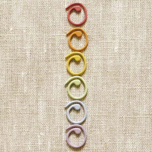 Craft material and supply: Cocoknits Split Ring Stitch Markers