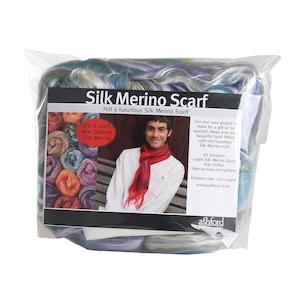 Silk Merino Scarf Kit