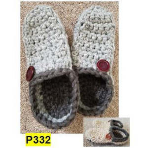 Crochet Slippers Pattern