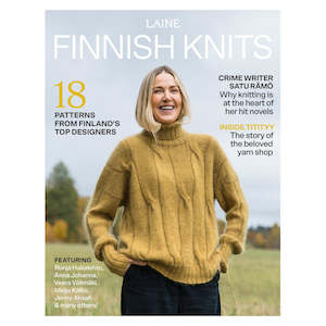 Craft material and supply: Laine Finnish Knits Preorder