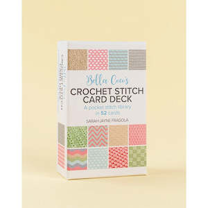 Bella Cocos Crochet Stitch Card Deck