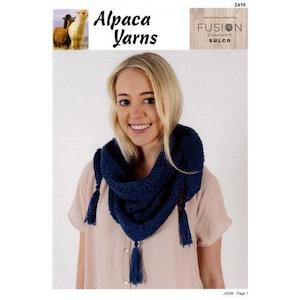 Garment and Accessory Patterns for Fusion Sulco Yarn SALE