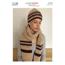 Yarn: N1728 Crochet Rib Beanie & Scarf