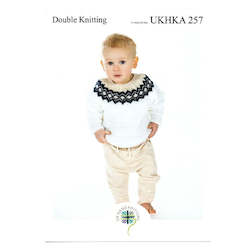 Yarn: UKHKA 257 Yoked Sweater & Cardigan