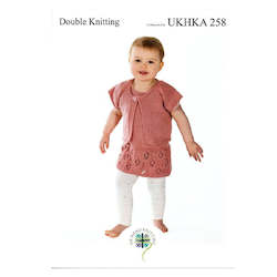 Yarn: UKHKA 258 Cardigans, Dress and Hat Set