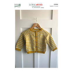 K3006  Stripes Cardigan