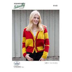 Yarn: N1622 Cropped V-Neck Jacket