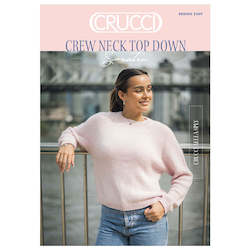 2309 Crew Neck Top Down Sweater