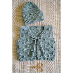 BC102 Blake Vest and Beanie