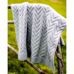 BC11 Twisty Lace Blanket 8ply