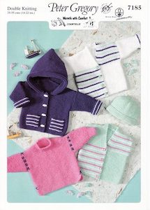 7185 Sweater Jacket Cardigan Hat Waistcoat