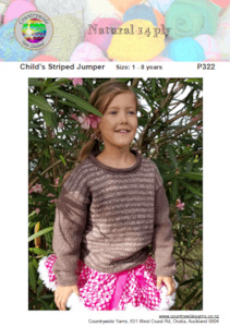 P322 Child's Striped Jumper