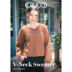 Yarn: 2216 V Neck Sweater