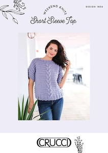 Yarn: 1836 Short Sleeve Top Digital Download